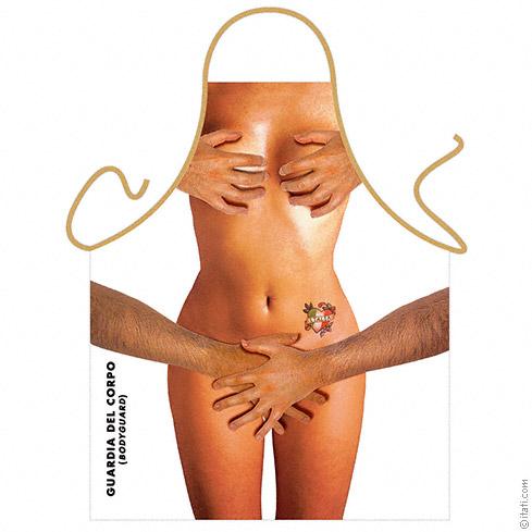 Kuchynská zástera - Bodyguard